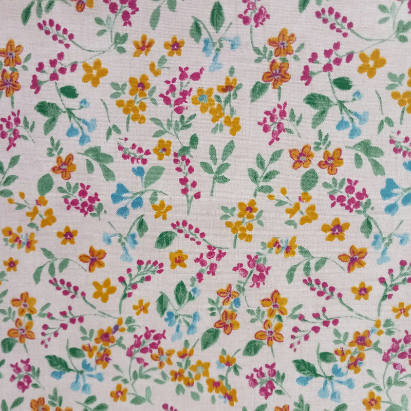 Wildflower Yellow Fabric- 1m
