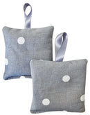 Hanging Lavender Sachet - Dotty Grey