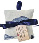Hanging Lavender Sachet - Fish Blue