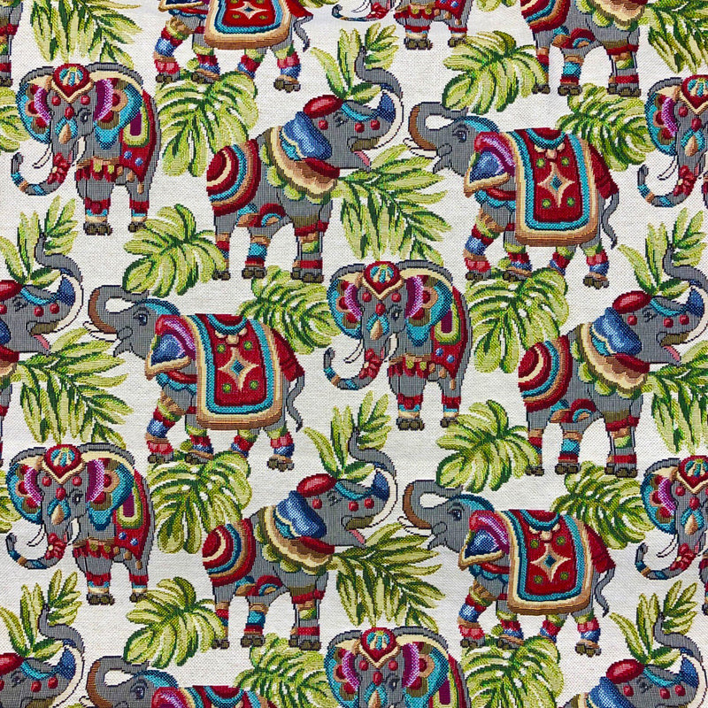 Tapestry Elephant Fabric - 1m