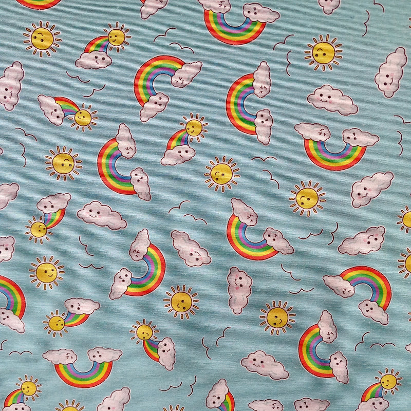 Rainbow Fabric - 1m