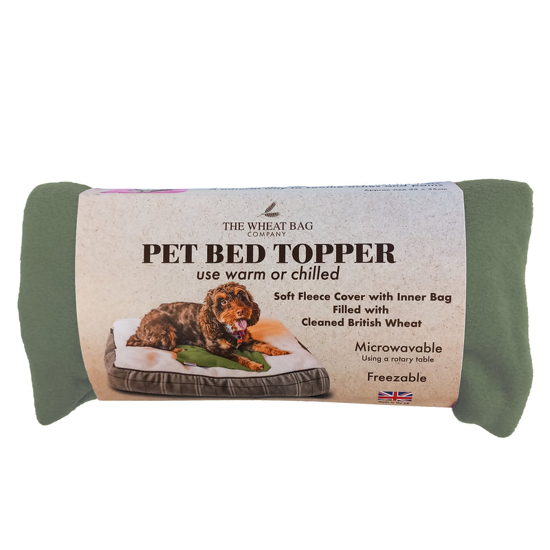 Sage Green Pet Bed Topper
