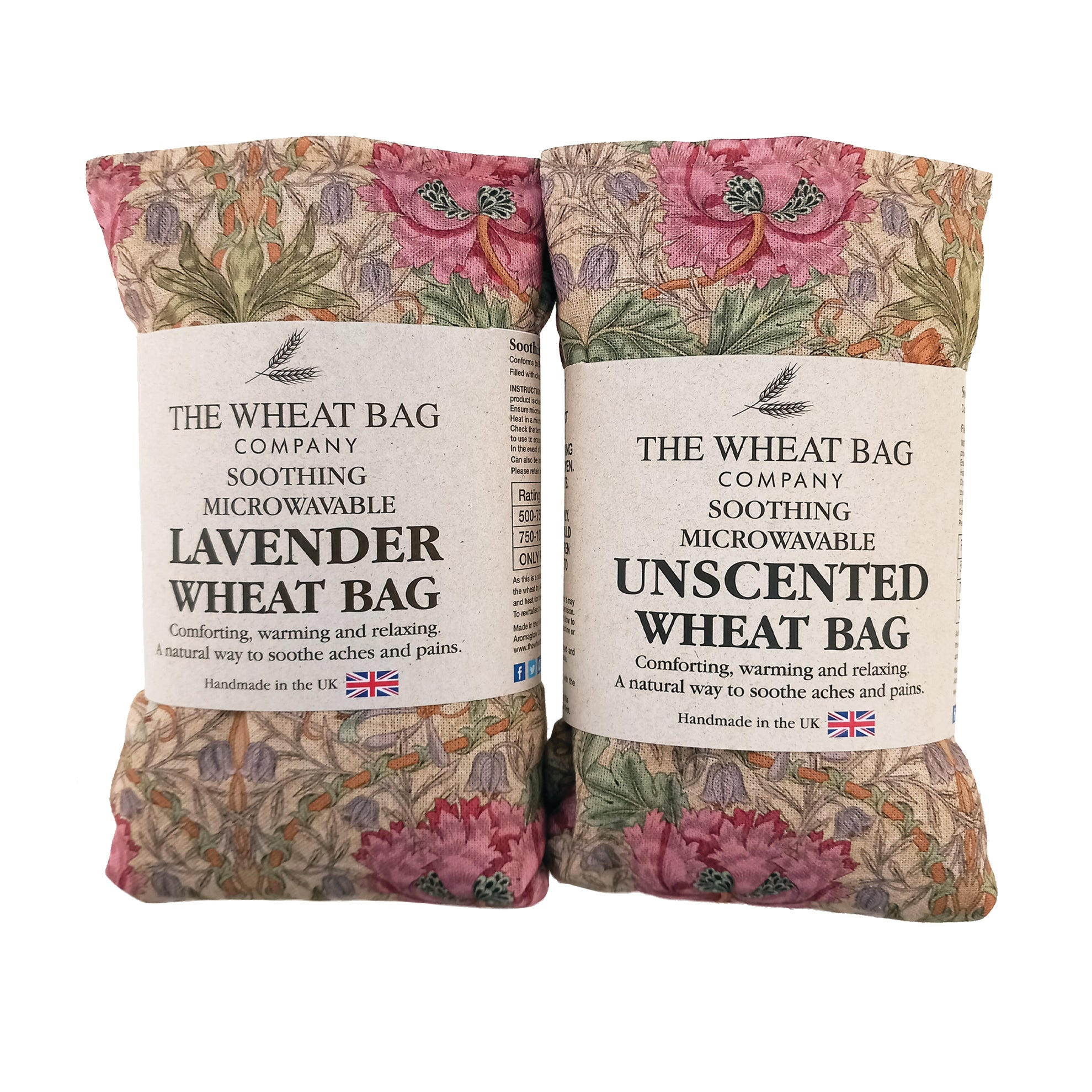 Alfie Aqua Cotton Wheat Bag 100 Wheat or Lavender filled