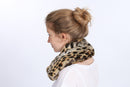 Luxury Leopard Faux Fur Lavender Scented Wheat Bag