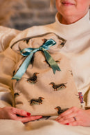 2 Litre Hot Water Bottle - Dachshund Print