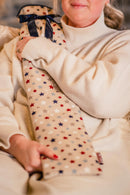 Extra Long Hot Water Bottle - Stars Multi