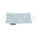 Face Mask - Dotty Powder Blue