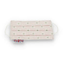 Face Mask - Pink and Beige Star