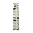 Extra Long Hot Water Bottle - Elephants Grey