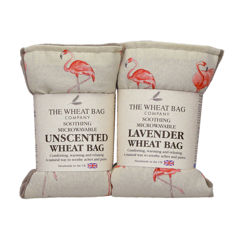 Fancy Flamingos - Duo Fabric Wheat Bag