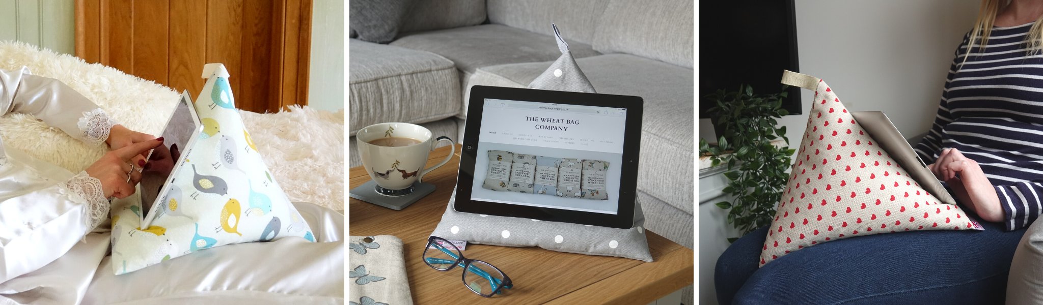 Ipad tablet pillow stand