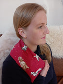 Best in Show Red Cotton Wheat Bag