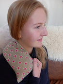 Stars Grey & Pink Cotton Wheat Bag