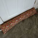 Draught Excluder - William Morris Strawberry Thief, Crimson