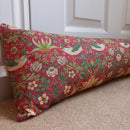 Draught Excluder - William Morris Strawberry Thief, Crimson