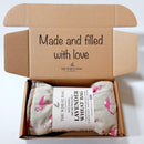 Flamingo - Duo Fabric Wheat Bag