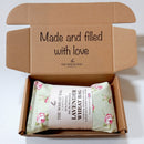Rosebud Sage Green Cotton Wheat Bag