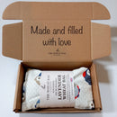 Owls Blue Cotton Wheat Bag