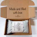 Stars Grey Cotton Wheat Bag