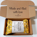 Garden Fern, Ochre Cotton Wheat Bag