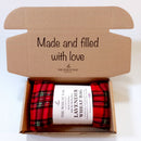 Red Tartan - Fleece Wheat Bag
