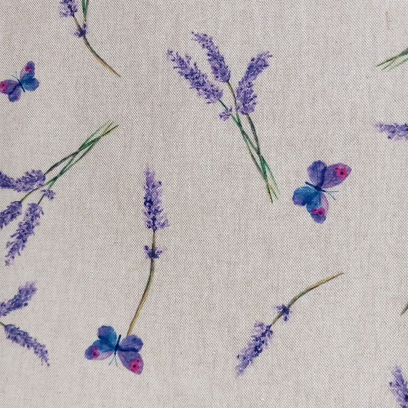 French Lavender Fabric- 1m