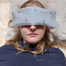 Eye Pillow - Stars Grey
