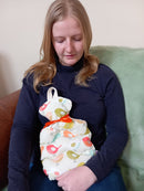 Wheat Bottle - Birds Burnt Orange