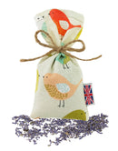 Lavender Sachet - Birds Burnt Orange