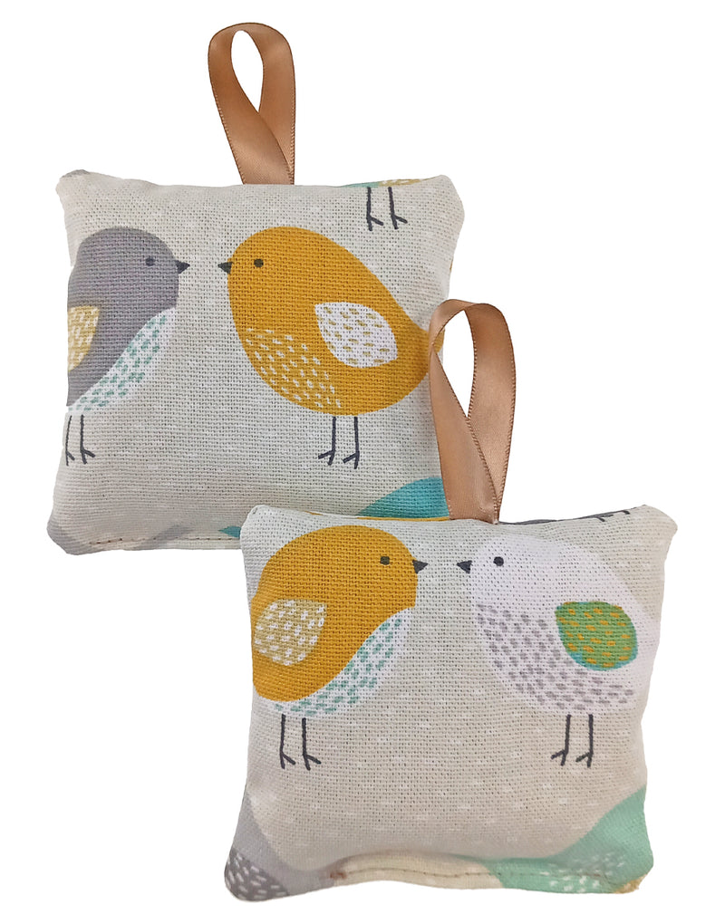Hanging Lavender Sachet - Birds