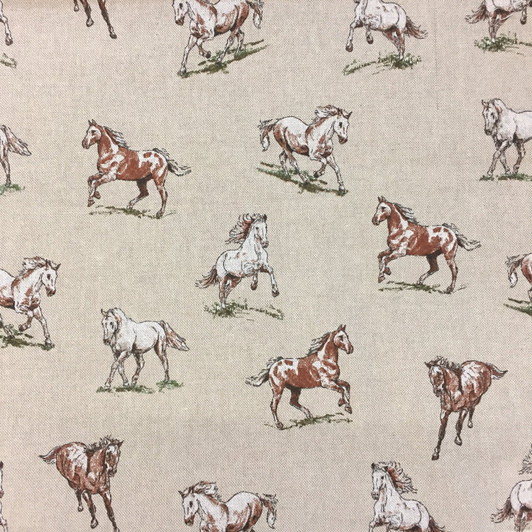 Horses Fabric - 1m