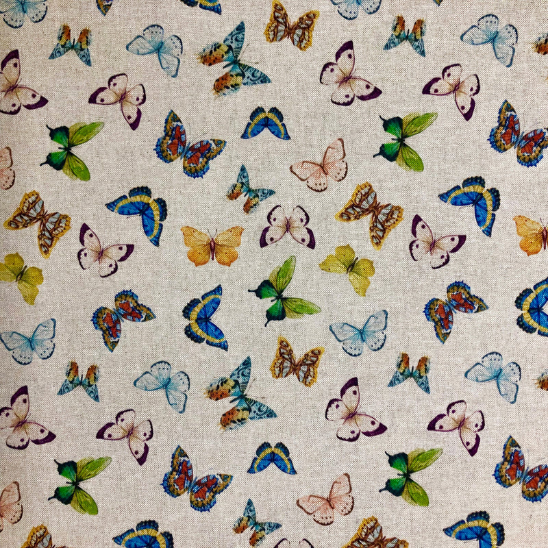 Exotic butterflies Fabric - 1m