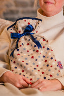 Hot Water Bottle Cover - Stars Multi