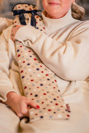 Extra Long Hot Water Bottle Cover - Stars Multi