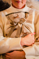 Hot Water Bottle Cover - Running Hare