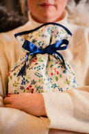 Hot Water Bottle Cover - Wildflower Blue