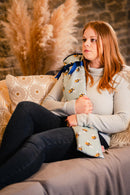 Extra Long Hot Water Bottle Cover - Bumblebee