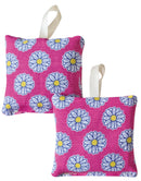Hanging Lavender Sachet - Daisy Raspberry
