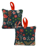 Hanging Lavender Sachet - Garden Fern Green