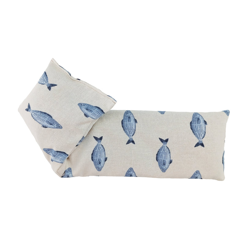 Fish Blue Cotton Wheat Bag