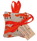 Hanging Lavender Sachet - Foxes