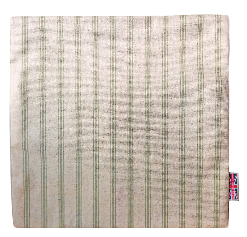 Wheat Pack- Green Stripe Linen