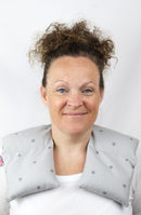 Neck & Shoulder Soothing Wrap-Stars Grey