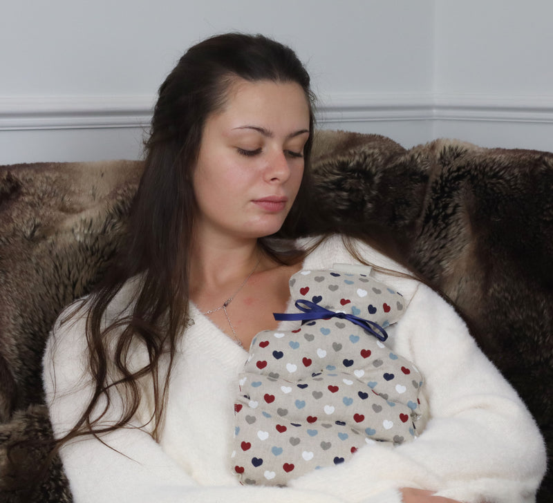 Wheat Bottle -Hearts Multi