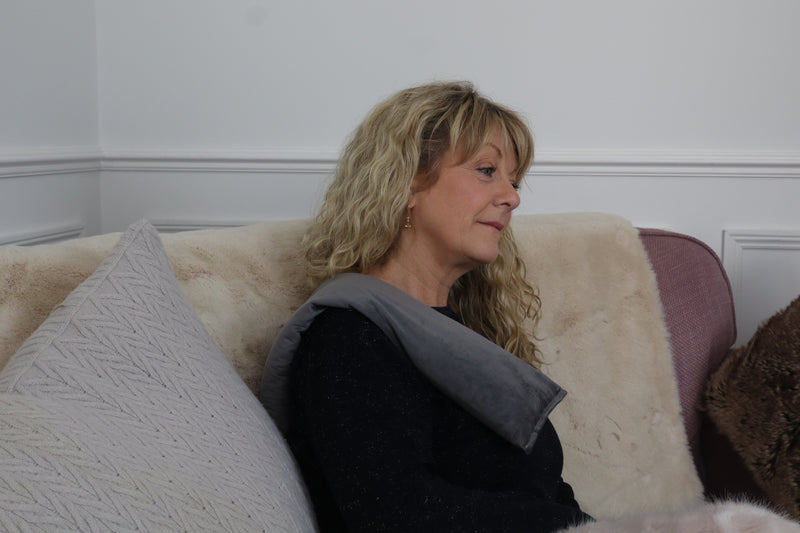 Velvet Wheat Bag - Graphite