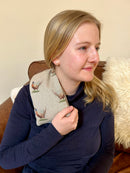 New Pheasant - Duo Fabric Wheat Bag