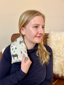 Wellie Boot Sheep Cotton Wheat Bag