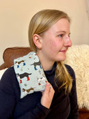 Wellie Boot Dogs Cotton Wheat Bag