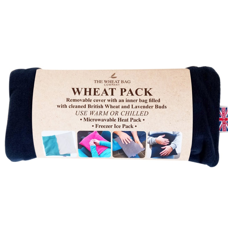 Wheat Pack - Navy Fleece