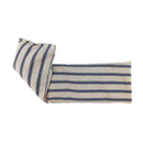 Navy Stripe Linen/Cotton Wheat Bag